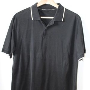 Burberry Brit Short Sleeve Polo Shirt - Black, Men